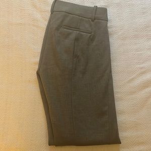Womens J. Crew Kate straight-leg pant graphite color
